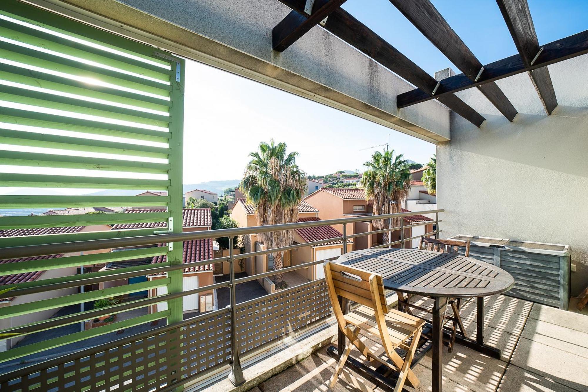 Al Balco Catala - Appt Avec Terrasse Et Piscine Apartment Collioure Exterior photo
